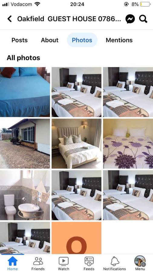 Oakfield Lounge Hotel Benoni Kültér fotó